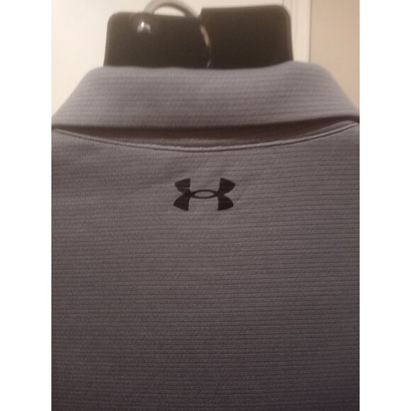 Under Armour Polo Shirt Short Sleeve Performance Loose 4XLT 4XL Tall Gray - Picture 8 of 13